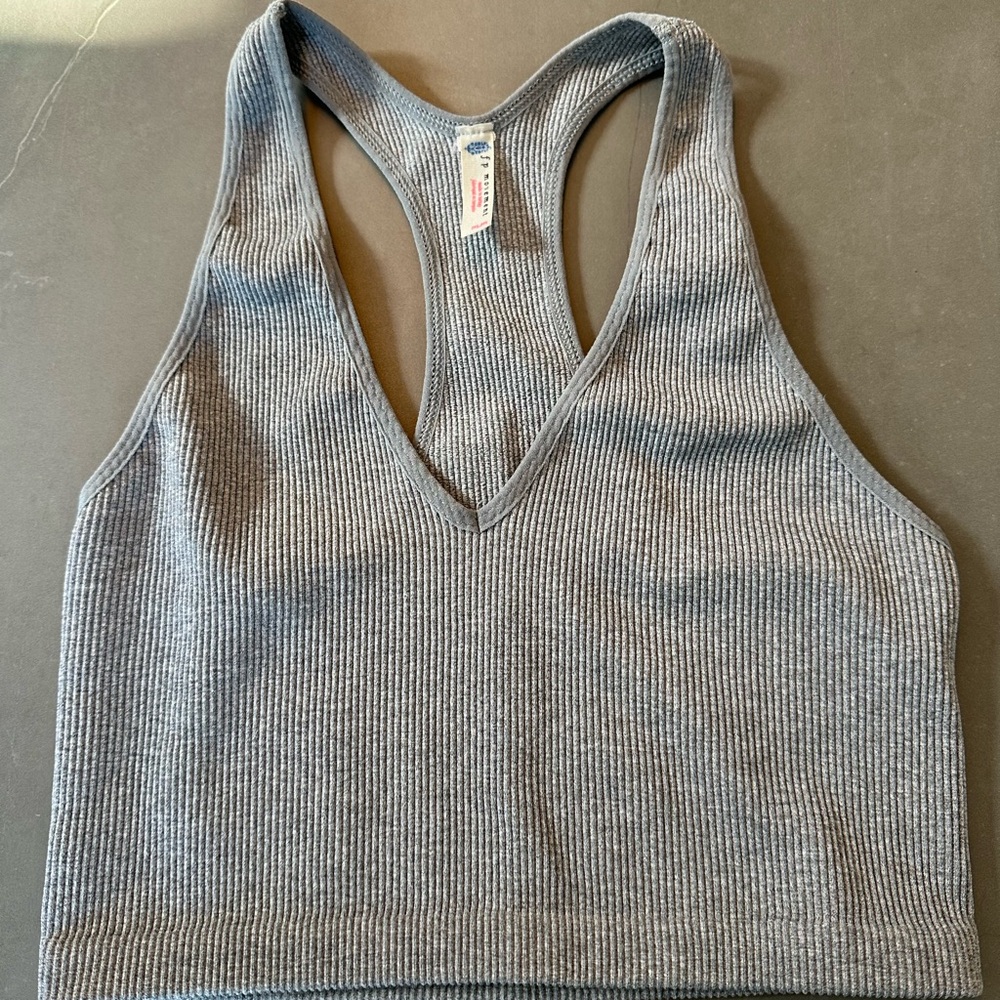 Free People FP Movement Free Throw Top, Gray